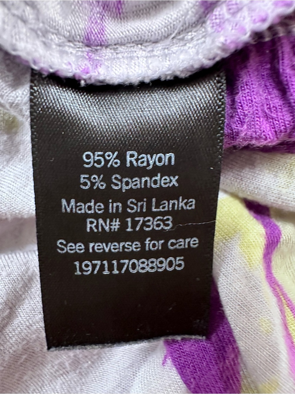 Simply Vera Vera Wang Gray Lounge cropped Pajama Pants -XL - Picture 4 of 4